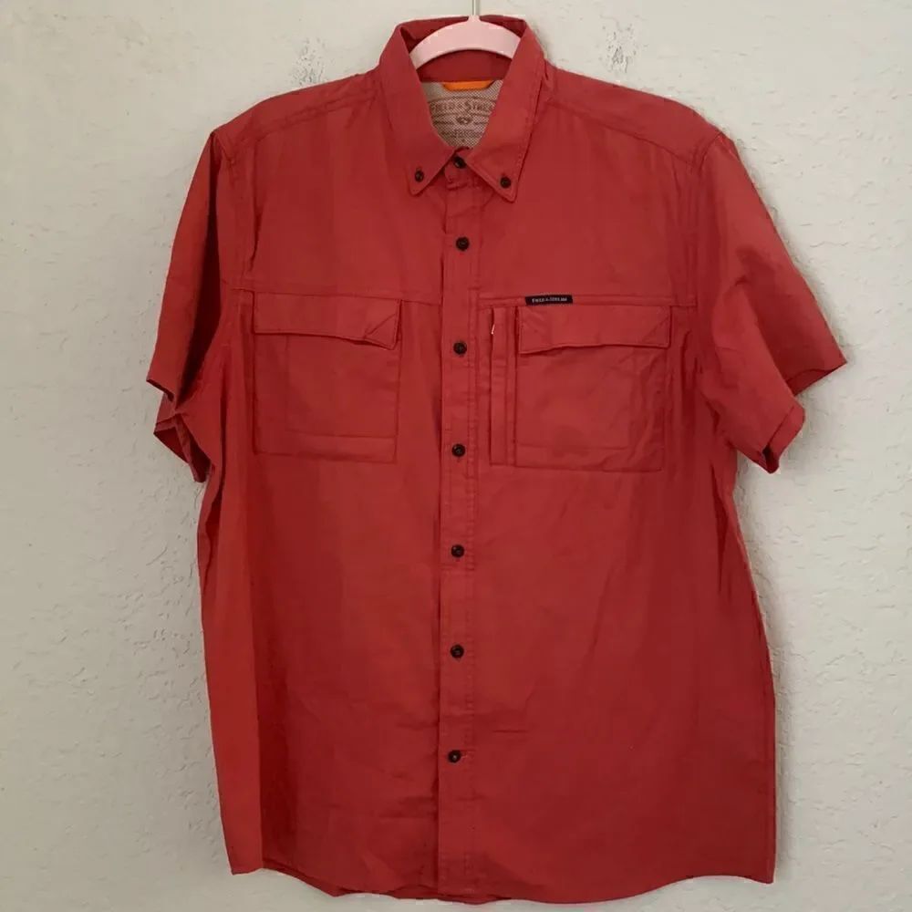 Field & Stream Cotton Blend Shirt Size M